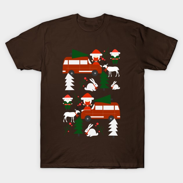 Christmas drive T-Shirt by CocoDes